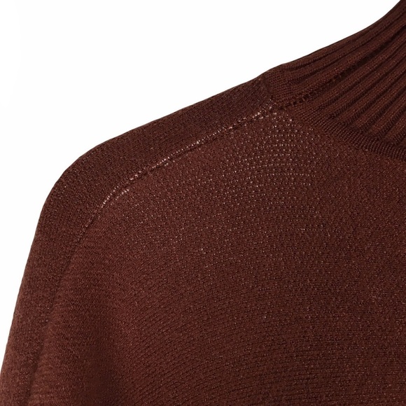 CHICWISH Sweater Lie in Caramel Fields Knit Cape Striped Cozy Blogger Favorite - Picture 10 of 13